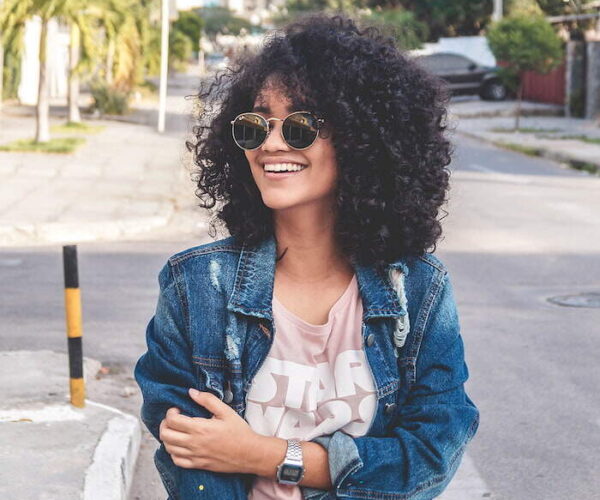 tenue veste en jean femme