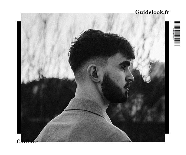 dégradé homme court