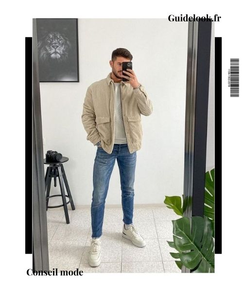 tenue homme jean slim