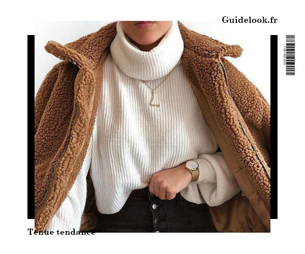 tenue hiver femme tendance