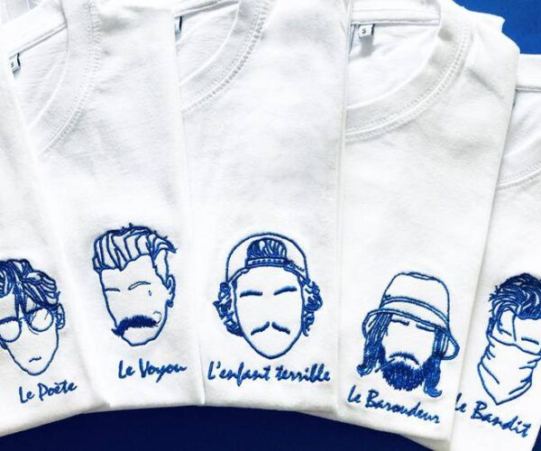 tee-shirt edgard l'élégant