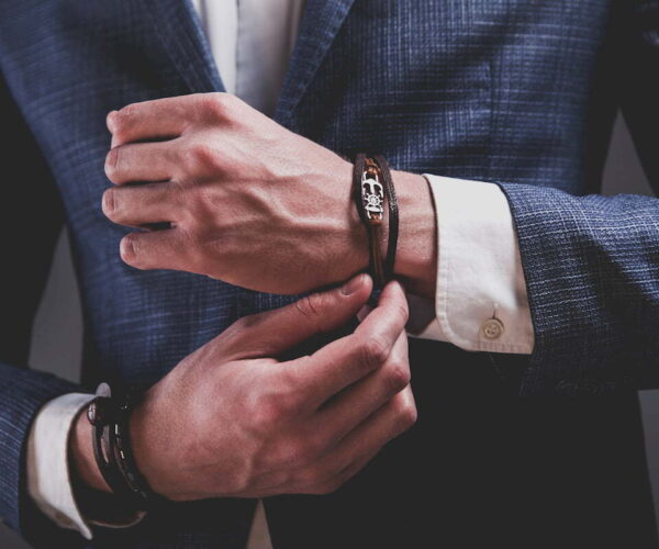 bracelet en cuir homme
