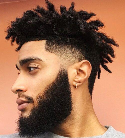 coupe afro homme