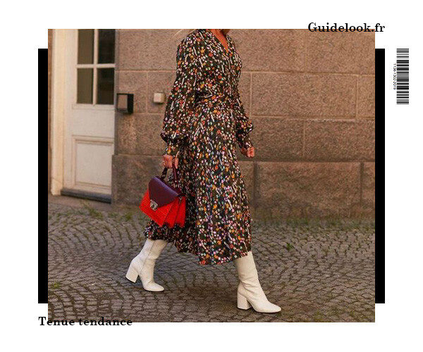 look bottines blanches