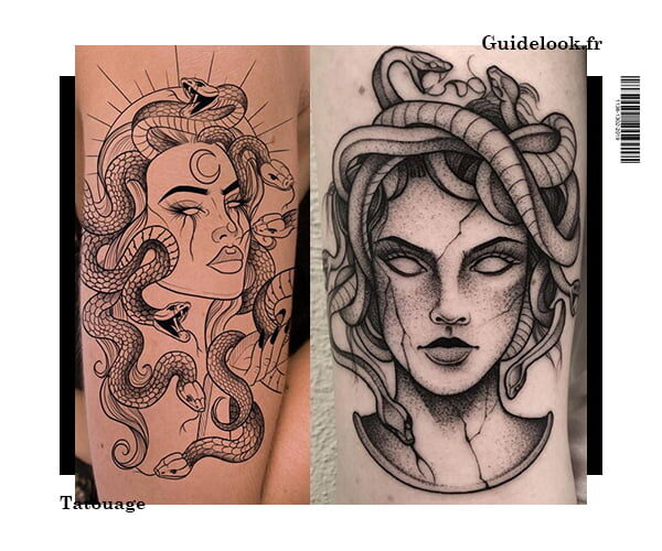 tatouage medusa