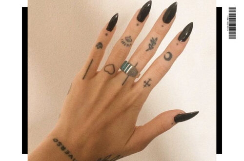 idee tatouage doigt femme