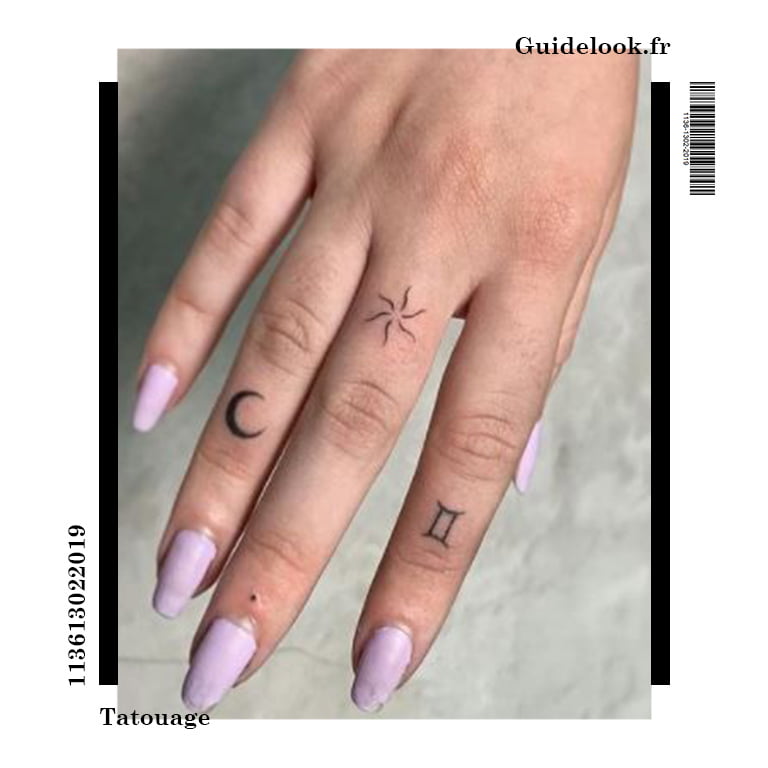 tatouage doigt astrologie