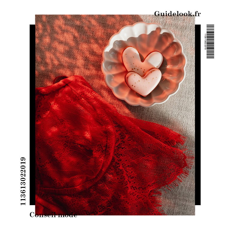 choisir couleur lingerie rouge