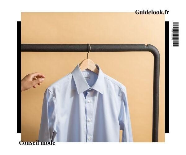 choisir chemise bleue homme