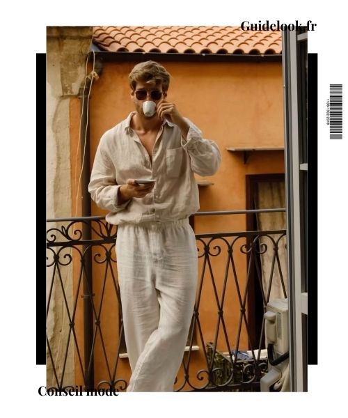 tenue chemise plage homme