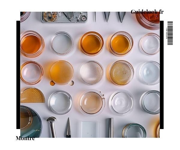 type de verre de montre