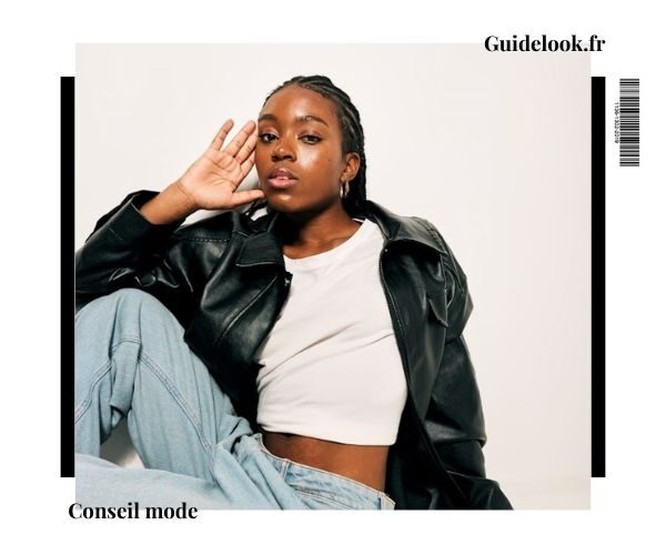 veste cuir tendance femme