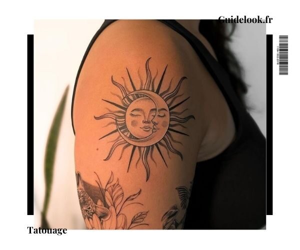 tatouage lune