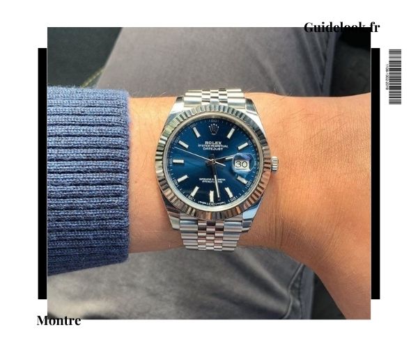 rolex bleue